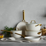 GreenPan - Reserve Pro Cream 10 Piece Non-Stick Cookware Set