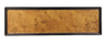 Elite Global Solutions - Kobe 20.75" x 6.3" Rectangular Tray W/ Gold Decal (3 Per Case) - B180208-GLDB