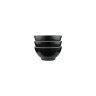 Elite Global Solutions - Kobe 13 oz Round Bowl W/ Silver Rim Decal (6 Per Case) - B245052-SLVB