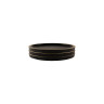 Elite Global Solutions - Kobe 8.25" Round Bowl Lid W/ Gold Rim Decal (6 Per Case) - B246080-GLDB