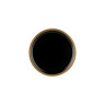Elite Global Solutions - Kobe 8.25" Round Bowl Lid W/ Gold Rim Decal (6 Per Case) - B246080-GLDB