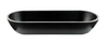 Elite Global Solutions - Kobe 70 oz Oval Bowl W/ Silver Rim Decal (3 Per Case) - B248152-SLVB