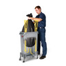 Rubbermaid - Beige 23 Gallon Vented Slim Jim