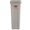 Rubbermaid - Beige 23 Gallon Vented Slim Jim