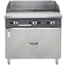 Vulcan - V Series 36" Natural Gas Range w/ Griddle & Cabinet Base - VGMT36B