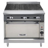 Vulcan - V Series 36" Liquid Propane Range w/ Charbroiler & Oven - VCBB36S