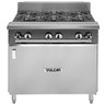Vulcan - V Series 36" Natural Gas Range w/ 6 Burners & Cabinet Base - V6B36B
