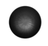 Elite Global Solutions - Hermosa 6" Black Round Plate (6 Per Case) - B379060-B