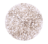 Elite Global Solutions - Hermosa 10.25" Brown Marble Round Plate (6 Per Case) - B379103-BRM