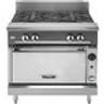 Vulcan - V Series 36" Liquid Propane Range w/ 4 Burners & Convection Oven - V4B36C