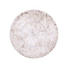Elite Global Solutions - Hermosa 13" Brown Marble Round Plate (6 Per Case) - B380130-BRM