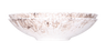 Elite Global Solutions - Hermosa 86 oz Brown Marble Round Bowl (6 Per Case) - B383120-BRM