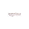 Elite Global Solutions - Hermosa 9" x 8" Brown Marble Chip & Dip Plate (6 Per Case) - B428090-BRM