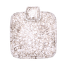Elite Global Solutions - Hermosa 9" x 8" Brown Marble Chip & Dip Plate (6 Per Case) - B428090-BRM