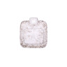 Elite Global Solutions - Hermosa 9" x 8" Brown Marble Chip & Dip Plate (6 Per Case) - B428090-BRM
