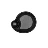 Elite Global Solutions - Hermosa 9.5" x 8" Black Chip & Dip Plate (6 Per Case) - B429095-B