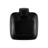Elite Global Solutions - Hermosa 11.8" x 10" Black Chip & Dip Plate (6 Per Case) - B524105-B