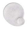 Elite Global Solutions - Hermosa 10.3" x 9.1" Gray Marble Chip & Dip Plate (6 Per Case) - B598118-GYM