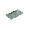 Elite Global Solutions - Stardust 9.25" x 5" Green Rectangular Plate (6 Per Case) - B395093-SDG