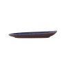Elite Global Solutions - Stardust 11" x 5.25" Blue Oval Plate (6 Per Case) - B396110-SDB
