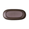 Elite Global Solutions - Stardust 11" x 5.25" Blue Oval Plate (6 Per Case) - B396110-SDB