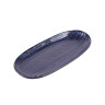 Elite Global Solutions - Stardust 11" x 5.25" Blue Oval Plate (6 Per Case) - B396110-SDB