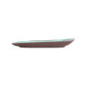 Elite Global Solutions - Stardust 11" x 5.25" Green Oval Plate (6 Per Case) - B396110-SDG