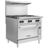 Vulcan - Endurance 36" Liquid Propane Range w/ 6 Burners & Oven - 36S-6BP
