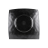 Elite Global Solutions - Zen 9.75" x 2.25" Black Square Shallow Plate (6 Per Case) - JW10SQRF-B