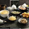 Elite Global Solutions - Zen 14 oz Black Oval Bowl (6 Per Case) - JW1407-B