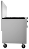 Vulcan - Endurance 36" Natural Gas Range w/ 2 Burners, 24" Charbroiler & Refrigerated Base - 36R-2B24CBN