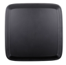Elite Global Solutions - Zen 12” Black Square Tray (6 Per Case) - JW5212-B