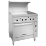 Vulcan - Endurance 36" Natural Gas Range w/ Griddle & Oven - 36S-36GTN