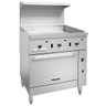Vulcan - Endurance 36" Natural Gas Range w/ Griddle & Convection Oven - 36C-36GTN