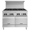 Vulcan - Endurance 48" Natural Gas Range w/ 8 Burners & 2 Ovens - 48SS-8BN