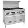 Vulcan - Endurance 48" Liquid Propane Range w/ 8 Burners & 2 Ovens - 48SS-8BP