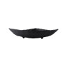 Elite Global Solutions - Zen 12” Black Triangular Platter (6 Per Case) - JW7012-B