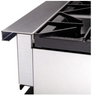 Vulcan - Endurance 60" Natural Gas Range w/ 4 Burners, 36" Griddle & 2 Ovens - 60SS-4B36GTN