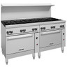 Vulcan - Endurance 72" Natural Gas Range w/ 12 Burners & 2 Ovens - 72SS-12BN