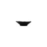 Elite Global Solutions - Zen 5.1” Black Irregular Edge Triangular Plate (6 Per Case) - JWT64-B
