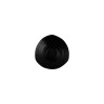 Elite Global Solutions - Zen 5.1” Black Irregular Edge Triangular Plate (6 Per Case) - JWT64-B
