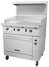 Vulcan - EV Series 36" Electric Range 240V w/ 36" Griddle & Oven - EV36S-36G-240