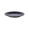 Elite Global Solutions - Durango 11” Lapis/Chocolate Round Two-Tone Plate (6 Per Case) - D1098GM-LAP/CH