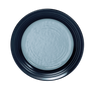 Elite Global Solutions - Durango 9” Abyss/Lapis Round Two-Tone Plate (6 Per Case) - D897GM-ABY/LAP