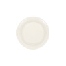 Elite Global Solutions - Durango 9” Antique White/Chocolate Round Two-Tone Plate (6 Per Case) - D897GM-AW/CH