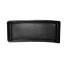 Elite Global Solutions - Basalt 16.1” x 7” Coal Rectangular Platter (3 Per Case) - M1671RC-CO