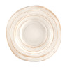 Elite Global Solutions - Della Terra Stoneware 4.75 Qt Off White Design Irregular Round Serving Bowl (3 Per Case) - M18BST-OWD