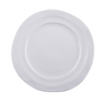 Elite Global Solutions - Della Terra 10" White Irregular Round Plate (6 Per Case) - D101W