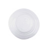 Elite Global Solutions - Della Terra 11.75" White Irregular Round Plate (6 Per Case) - D1134-W