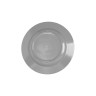 Elite Global Solutions - Vintage California Mojave 10.5" Gray Round Crackle Plate (6 Per Case) - D1025M-G
